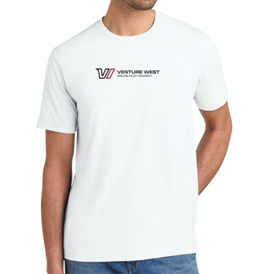 Triblend T-shirt - horiz black & red logo   Thumbnail