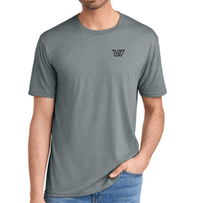 Triblend T-shirt - left chest black logo  Thumbnail