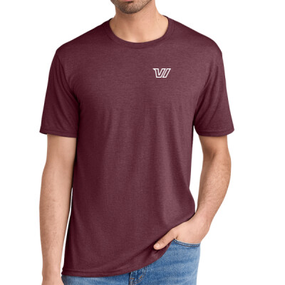 Triblend T-shirt - left chest whitelogo   Thumbnail