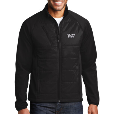 Hybrid Soft Shell Jacket - embroidered logo Thumbnail
